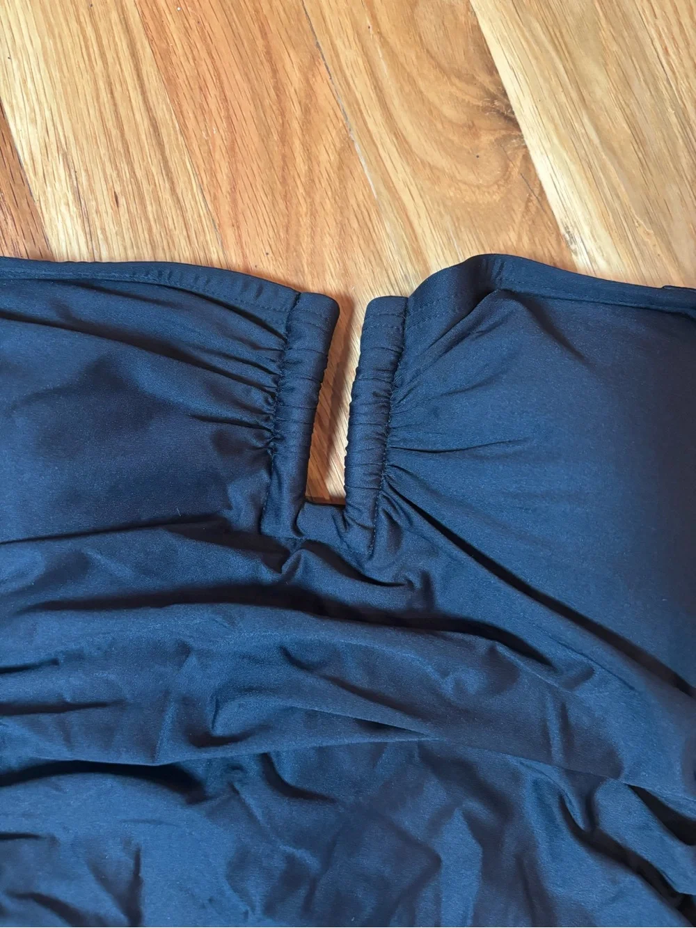 DKNY Women’s Black Strapless One-Piece Swimsuit - Picture 3 of 7
